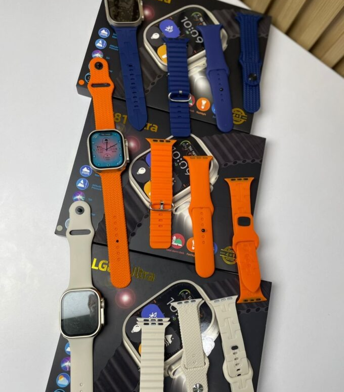 Combo Smartwatch Linterna LG81 Ultra - Reloj Inteligente - Imagen 4