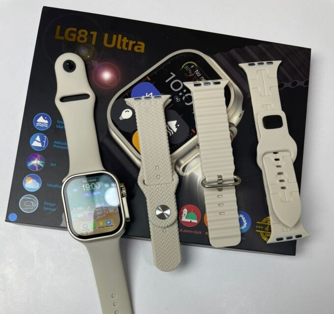 Combo Smartwatch Linterna LG81 Ultra - Reloj Inteligente - Imagen 2