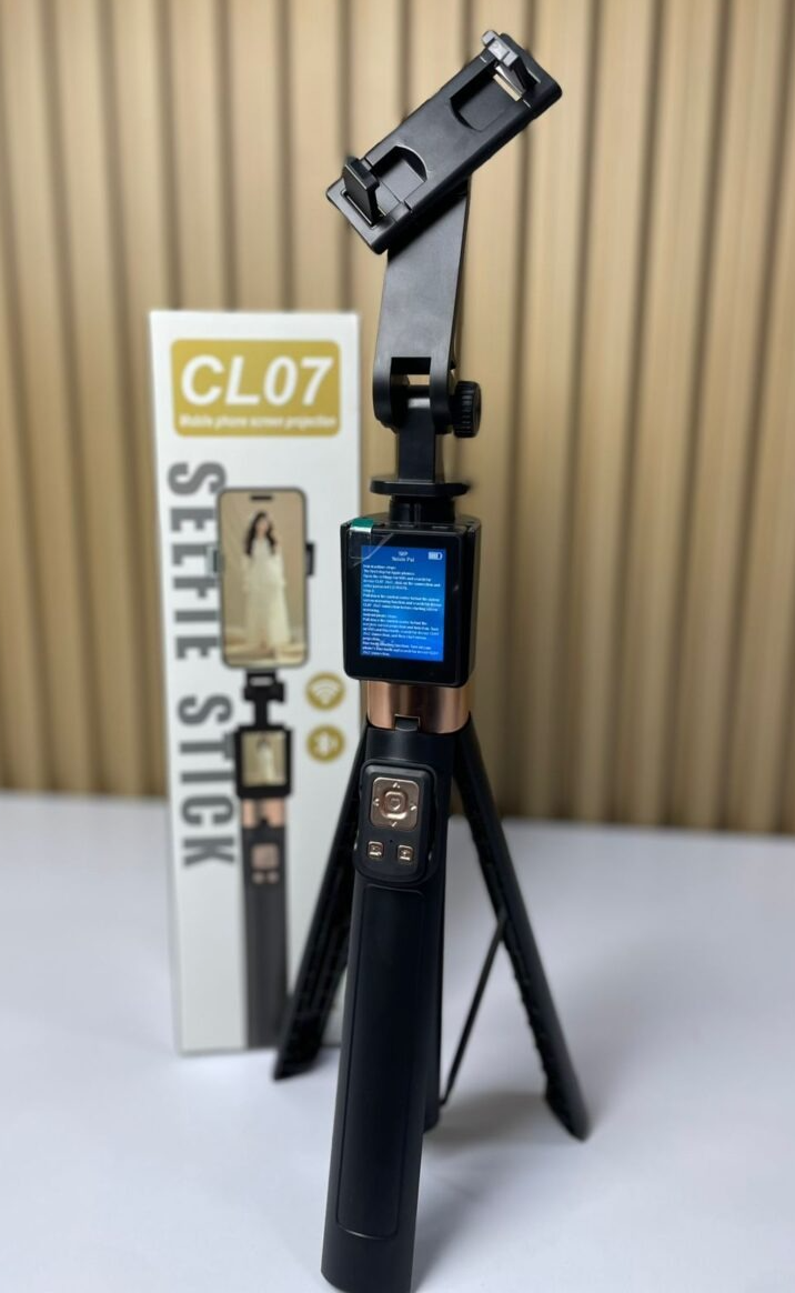 Tripode selfie CL07 con Pantalla