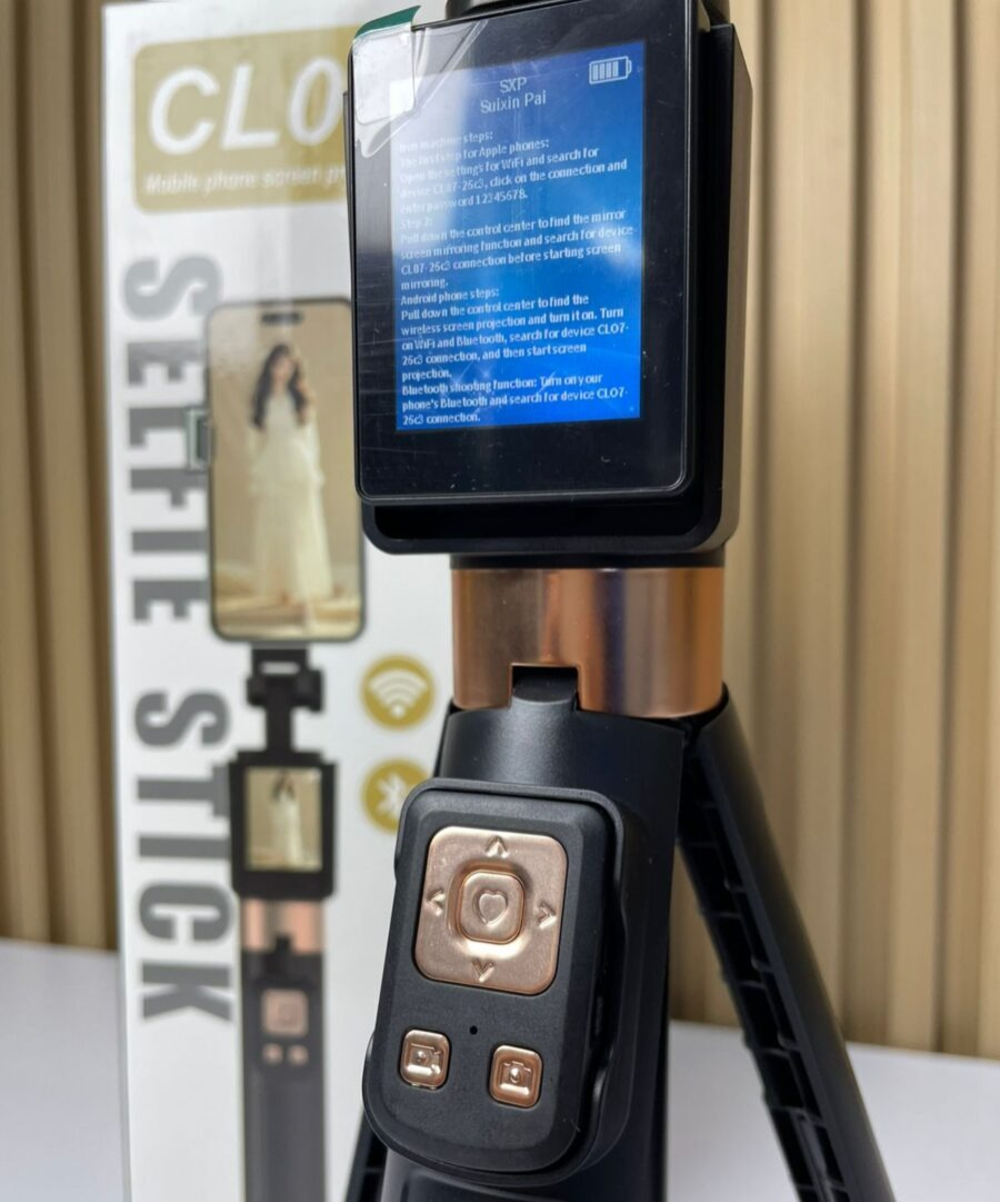 Tripode selfie CL07 con Pantalla - Imagen 2
